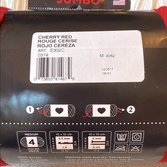 Red Heart • Super Saver Jumbo Yarn Bundle - Picture 4 of 7